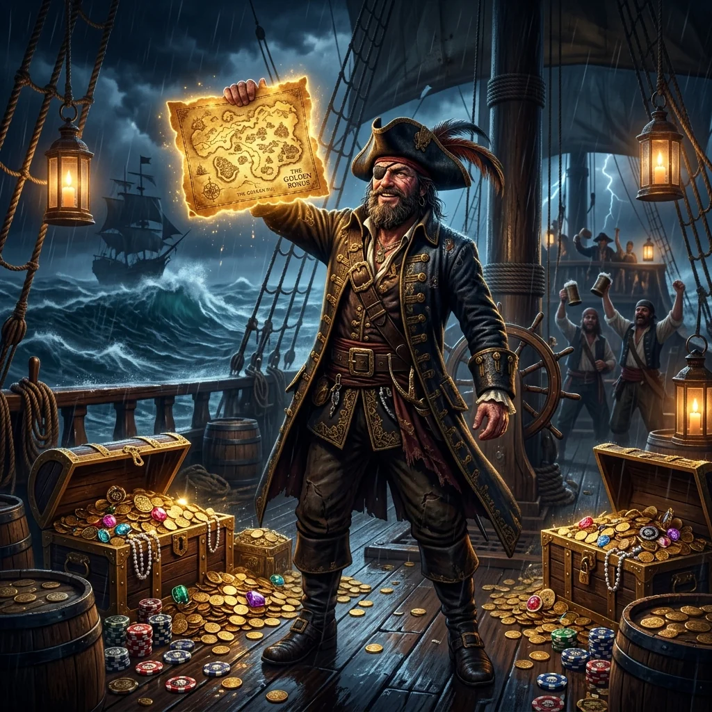 Big Pirate Casino Bonus – Schatzbeute für neue Spieler